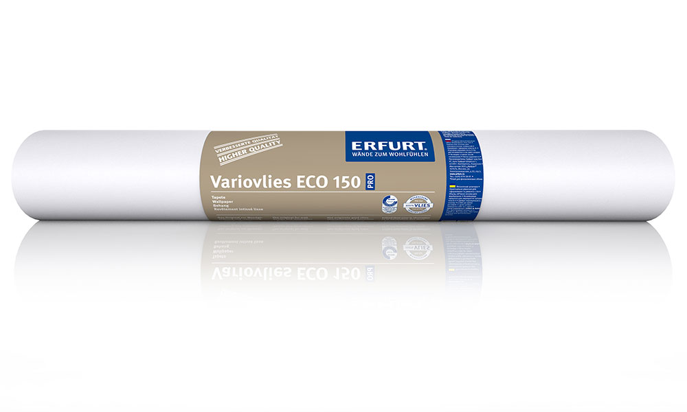 ERFURT EcoVlies EV150 Vlies Tapete 18,7qm 0,75x25m Wallpaper neu neu weiß 